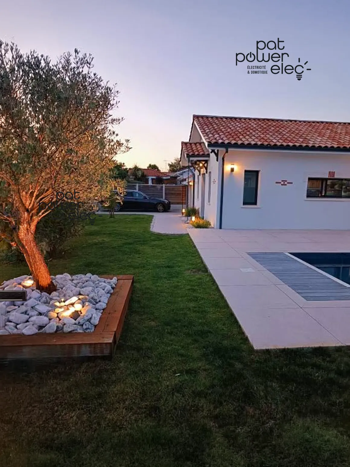 Aménagement électrique du Jardin